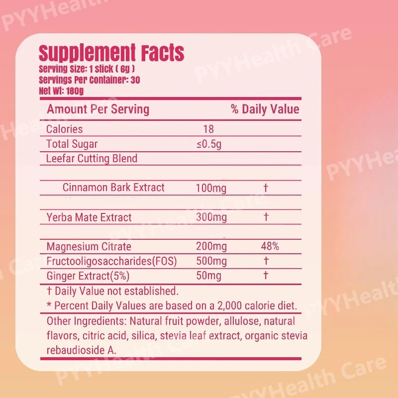 Strawberry Yerba Mate Magnesium Drink Mix