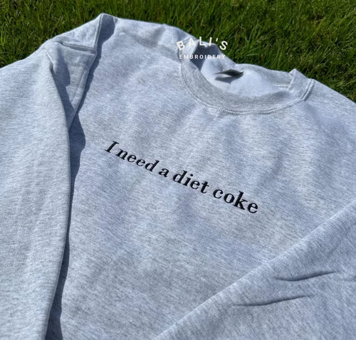 Custom Embroidered Crewneck Sweatshirt