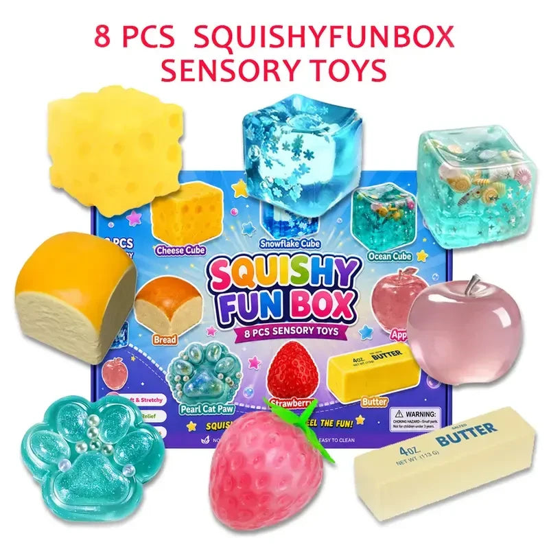 Squishy Sensory Fidget Set
